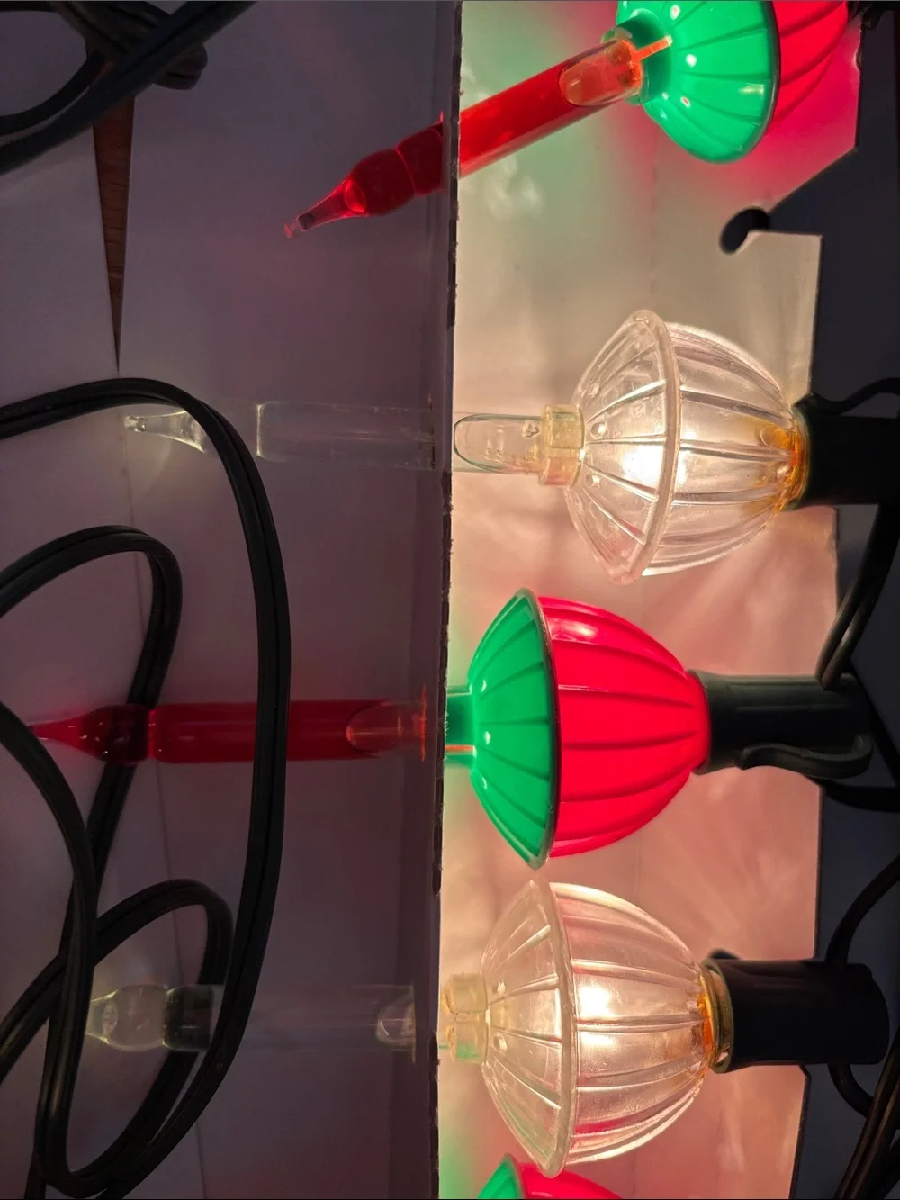 Noma Nostalgia Series Bubble-Lites Christmas Lights – Lot of 3 Boxes Retro Style